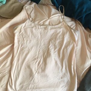 Light pink tank top
